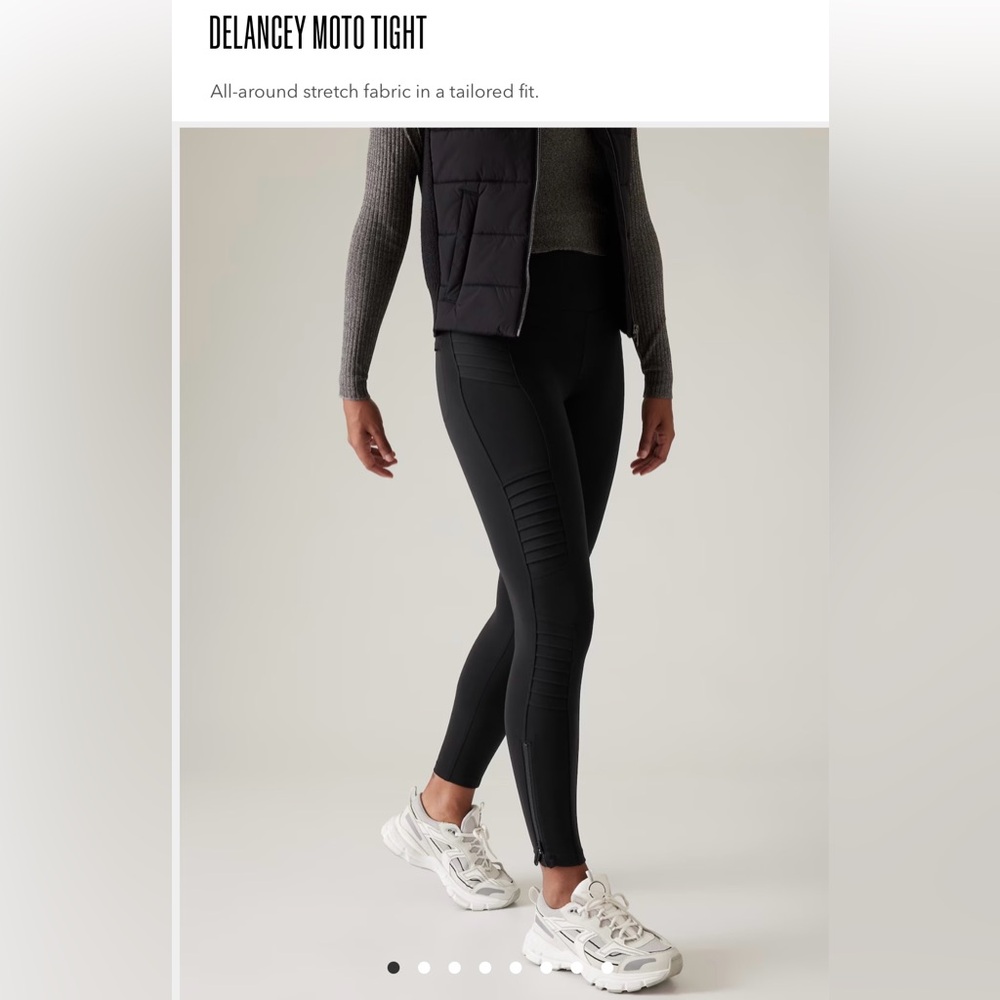 Athleta Delancey Moto Tight Size S